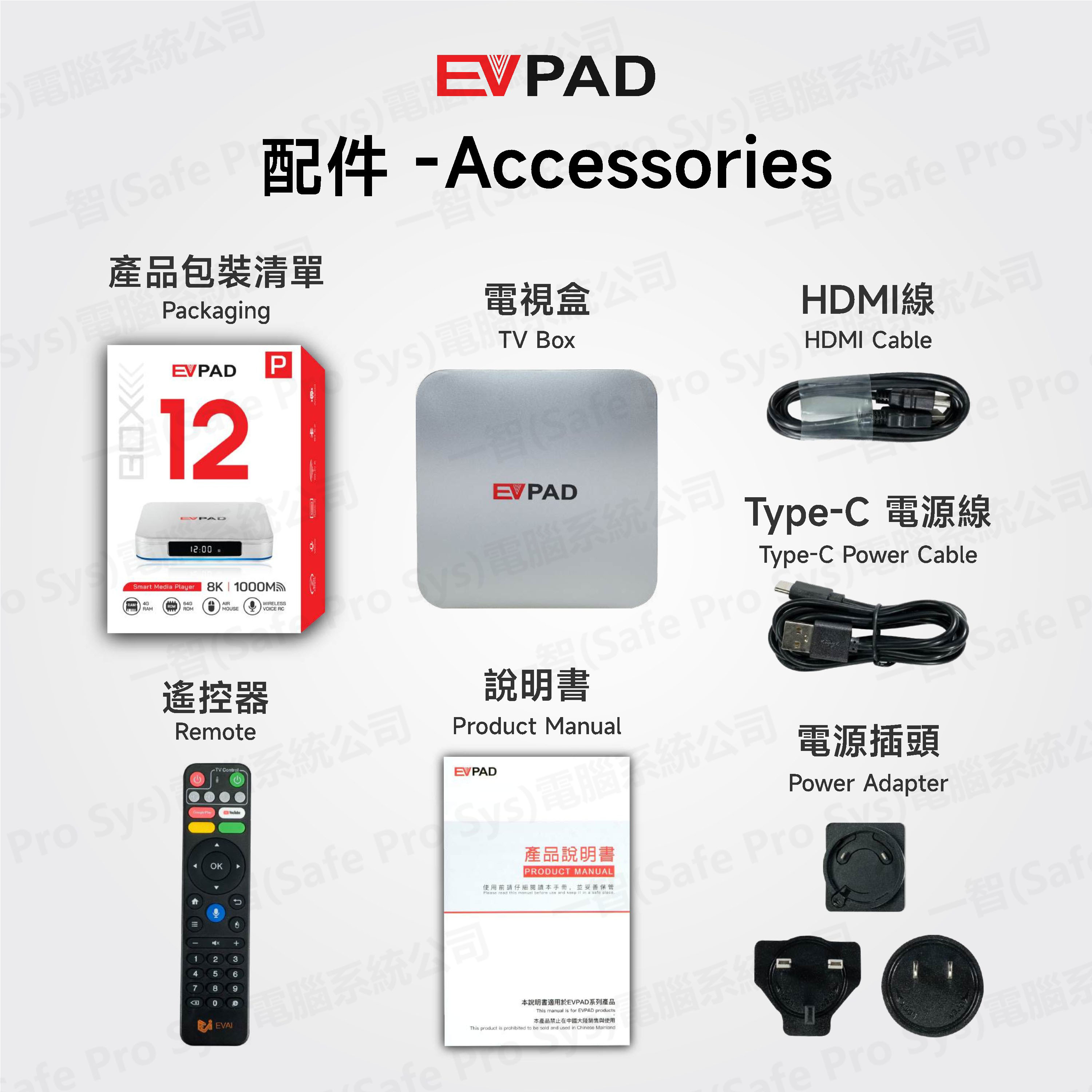 EVPAD 12P 語音版開箱實拍 - 特點與評測