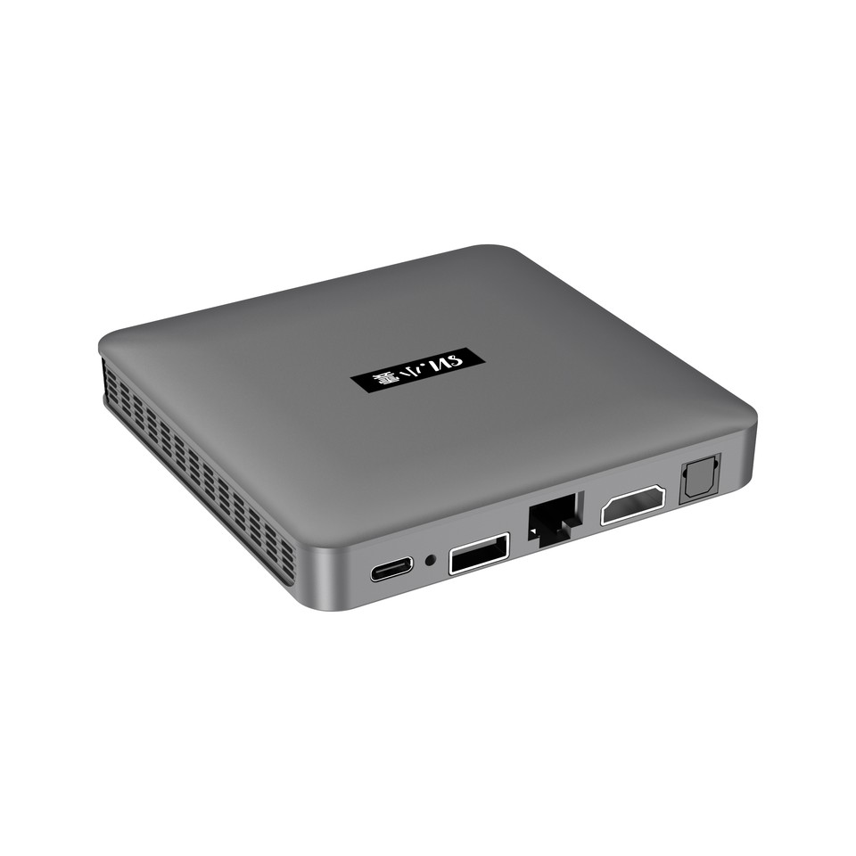 小雲 SVI15P 官方產品圖：介面（USB-C、USB、LAN、HDMI、電源）